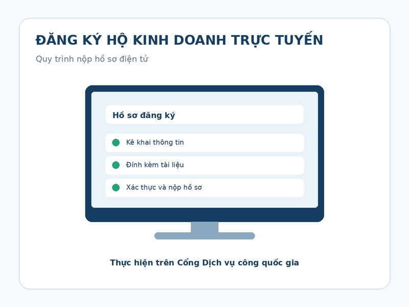 Thủ tục đăng ký hộ kinh doanh