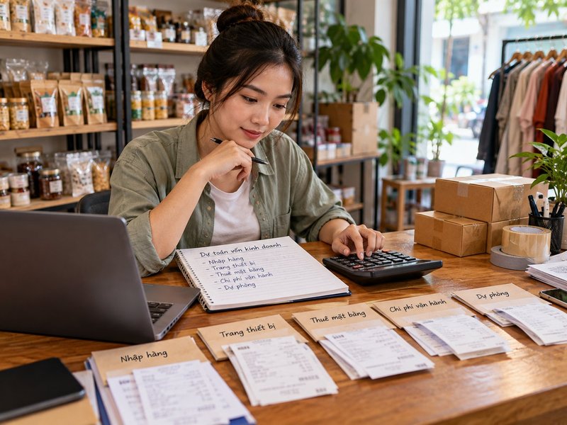 Đăng ký hộ kinh doanh cần bao nhiêu vốn?